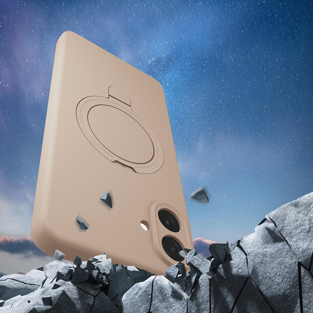 Galaxy A07 Case M-safe Charging Stand Zore Samara Cover - 8