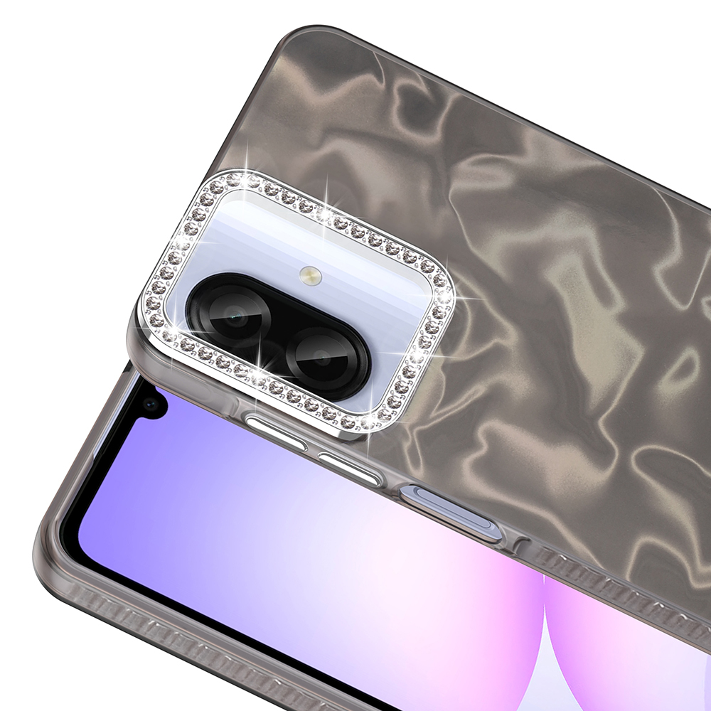 Galaxy A07 Case with Airbag, Shiny Stone Detail Design, Zore Esila Cover - 4