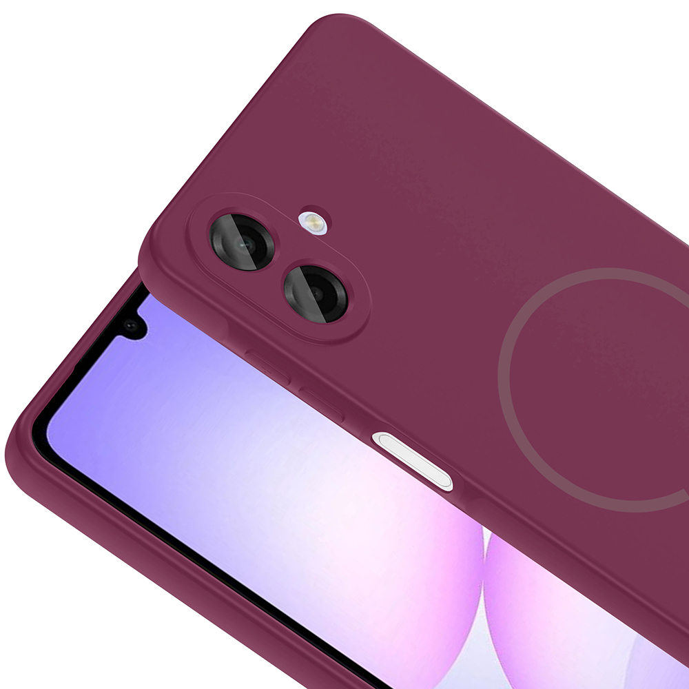 Galaxy A07 Case Zore Meta Cover with M-safe Charging Feature - 20