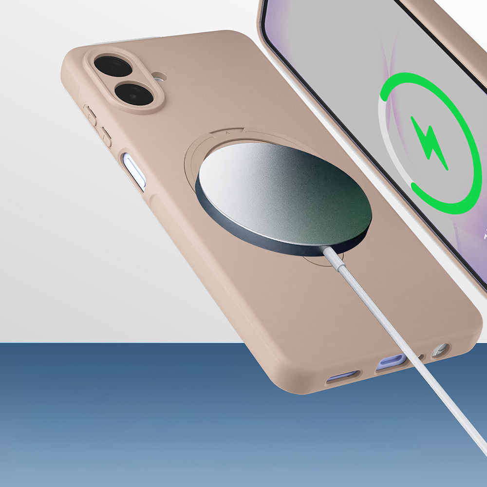 Galaxy A07 Kılıf M-safe Şarj Özellikli Standlı Zore Samara Kapak - 7