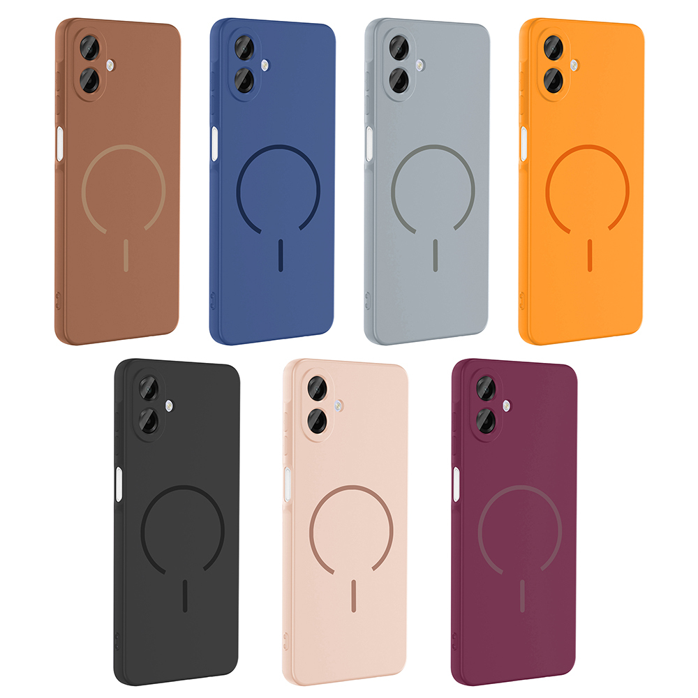 Galaxy A07 Kılıf M-safe Şarj Özellikli Zore Meta Kapak - 23