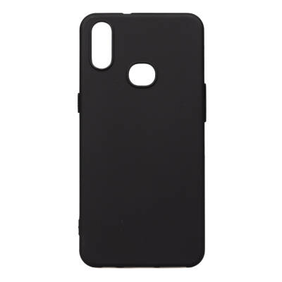 Galaxy A10S Case Zore Biye Silicone Black