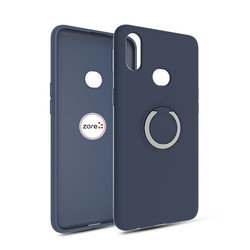 Galaxy A10S Case Zore Plex Cover Navy blue