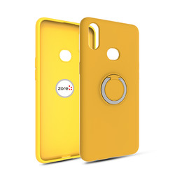 Galaxy A10S Case Zore Plex Cover Yellow