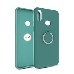 Galaxy A10S Case Zore Plex Cover Dark Green