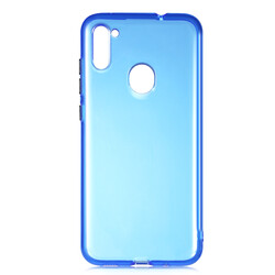 Galaxy A11 Case Zore Bistro Cover Blue