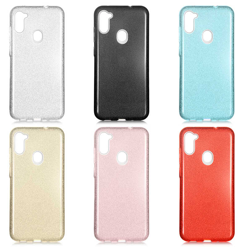 Galaxy A11 Case Zore Shining Silicon - 2