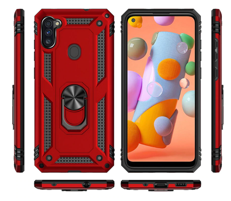 Galaxy A11 Case Zore Vega Cover - 9