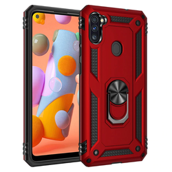 Galaxy A11 Case Zore Vega Cover Red