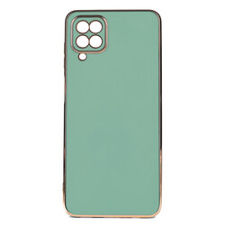Galaxy A12 Case Zore Bark Cover Açık Yeşil