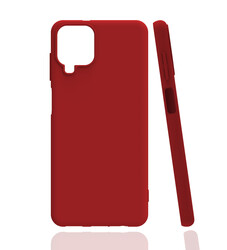 Galaxy A12 Case Zore Biye Silicon Red