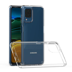 Galaxy A12 Case Zore Coss Cover Colorless