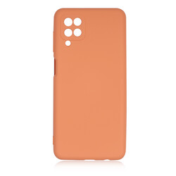 Galaxy A12 Case Zore Mara Lansman Cover Orange