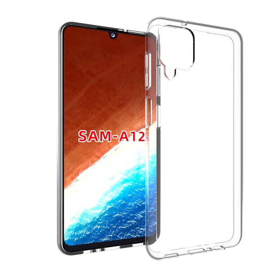 Galaxy A12 Case Zore Süper Silikon Cover - 1