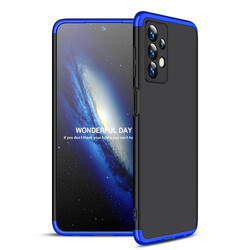 Galaxy A13 4G Case Zore Ays Cover Black-Blue