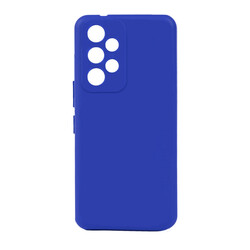 Galaxy A13 4G Case Zore Biye Silicon Blue