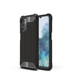 Galaxy A13 4G Case Zore Crash Silicon Cover Black