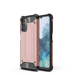 Galaxy A13 4G Case Zore Crash Silicon Cover Rose Gold