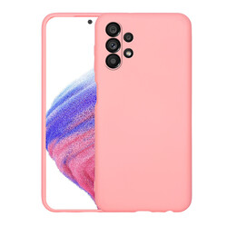 Galaxy A13 4G Case Zore Mara Lansman Cover Light Pink