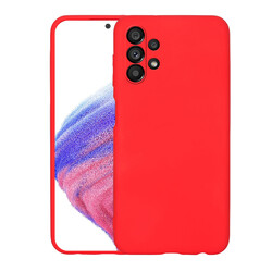 Galaxy A13 4G Case Zore Mara Lansman Cover Red