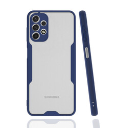 Galaxy A13 4G Case Zore Parfe Cover Navy blue