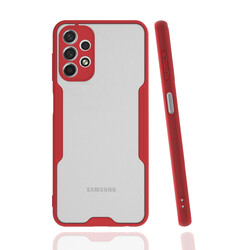 Galaxy A13 4G Case Zore Parfe Cover Red