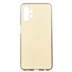 Galaxy A13 4G Case Zore Premier Silicon Cover Gold