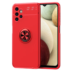 Galaxy A13 4G Case Zore Ravel Silicon Cover Red