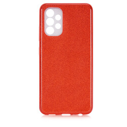 Galaxy A13 4G Case Zore Shining Silicon Red