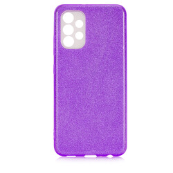 Galaxy A13 4G Case Zore Shining Silicon Purple