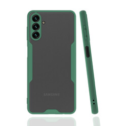 Galaxy A13 5G Case Zore Parfe Cover Dark Green