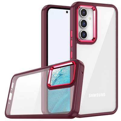 Galaxy A14 Case Zore Flora Cover Red