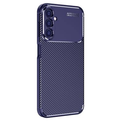 Galaxy A14 Case Zore Negro Silicon Cover Navy blue