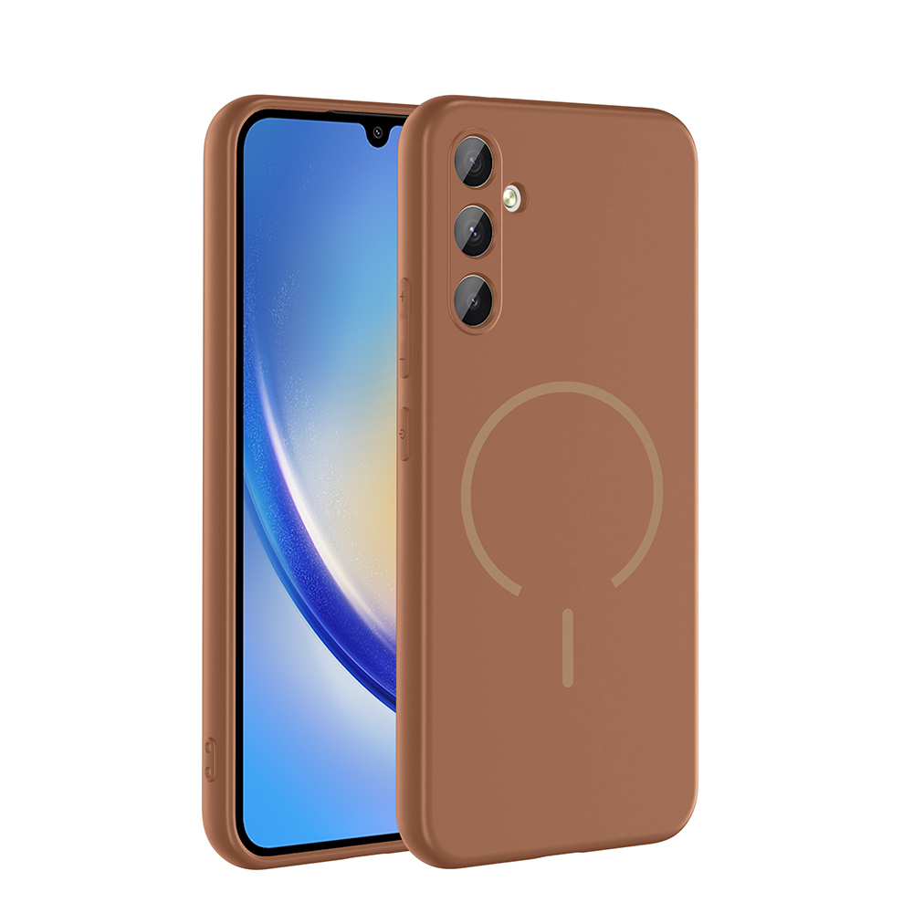 Galaxy A14 Kılıf M-safe Şarj Özellikli Zore Meta Kapak - 1