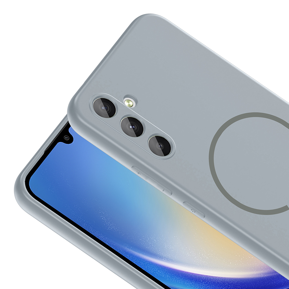 Galaxy A14 Kılıf M-safe Şarj Özellikli Zore Meta Kapak - 21