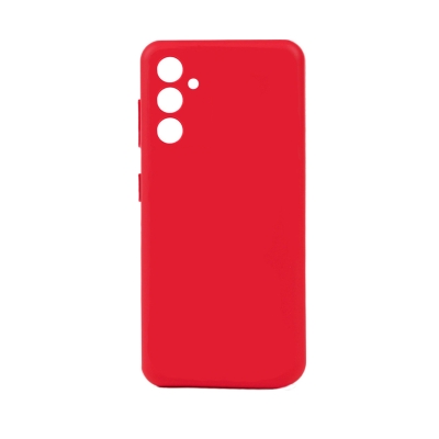 Galaxy A14 Kılıf Zore Biye Silikon Kırmızı