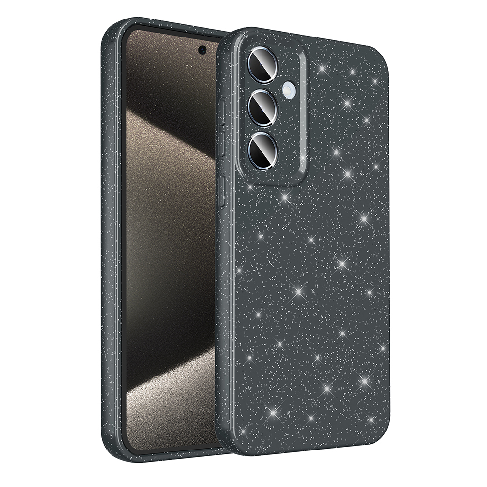 Galaxy A15 Case Camera Protected Silvery Luxury Zore Koton Cover - 6