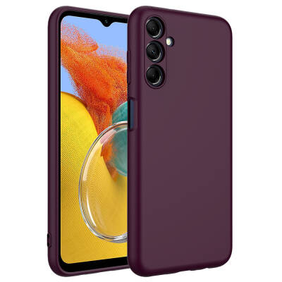 Galaxy A15 Case Zore Mara Launch Cover Koyu Mor