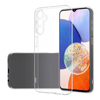 Galaxy A15 Case Zore Super Silicone Cover Colorless