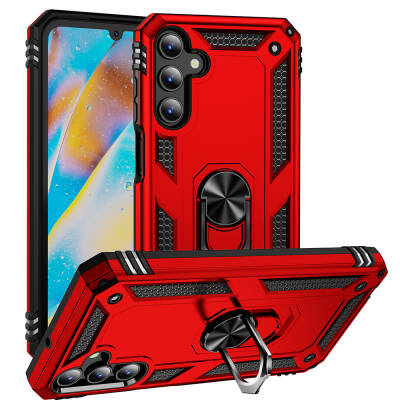 Galaxy A15 Case Zore Vega Cover Red