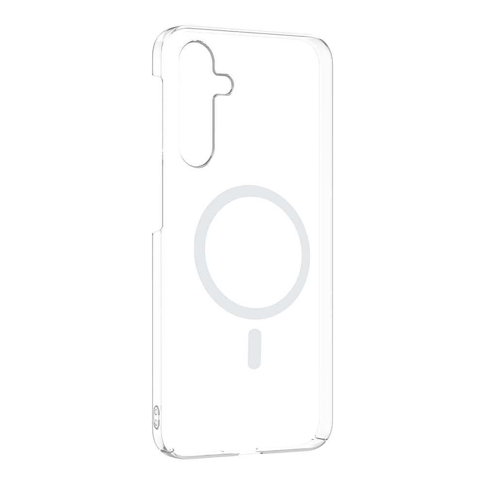 Galaxy A16 Camera Protected M-Safe Charging Transparent Zore London Hard PC Case - 3
