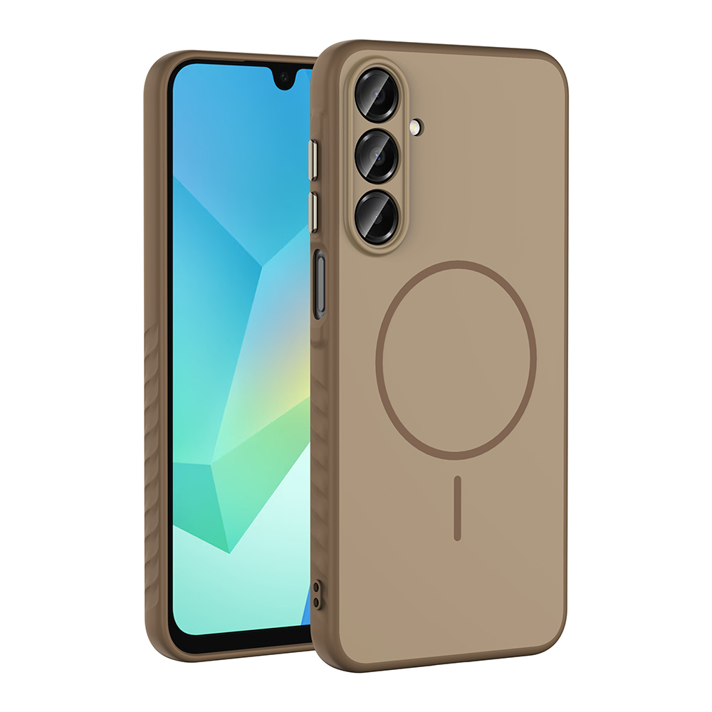 Galaxy A16 Case M-safe Charging Feature Zore Tea Cover - 10