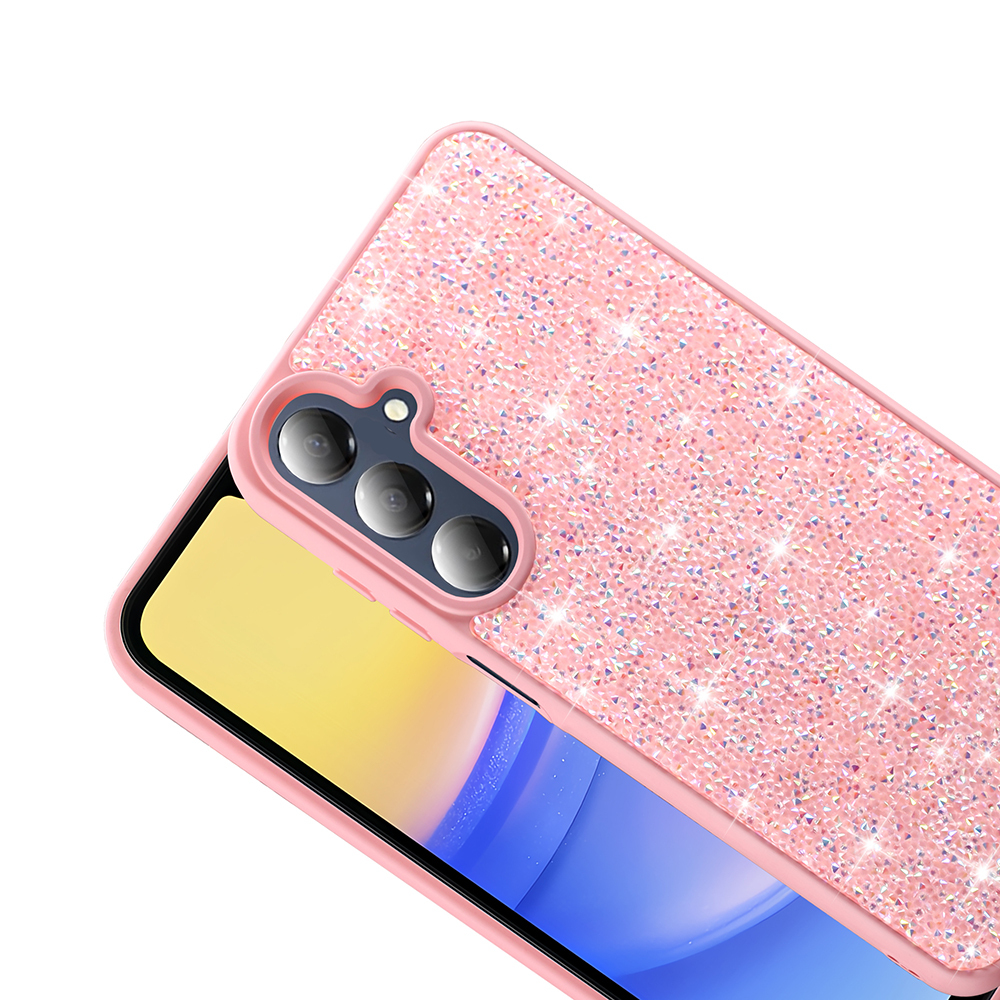 Galaxy A16 Case Shiny Stone Design Zore Diamond Cover - 12