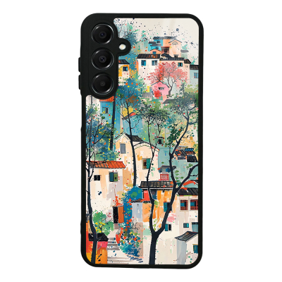 Galaxy A16 Case with Camera Protection, Patterned Zore Lusi Cover Evler