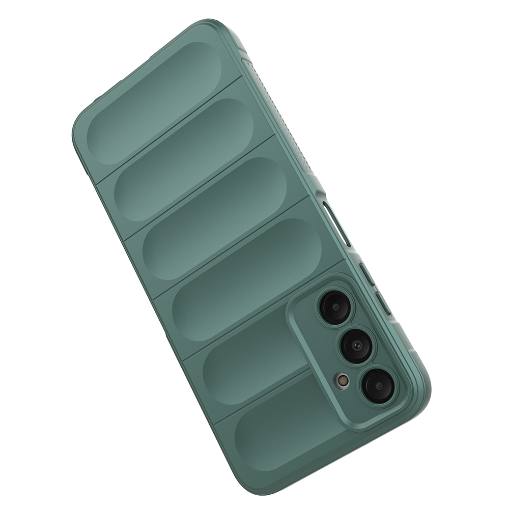 Galaxy A16 Kılıf Esnek TPU Oyuklu Arka Yüzey Tasarımlı Zore Etnik Silikon Kapak - 35