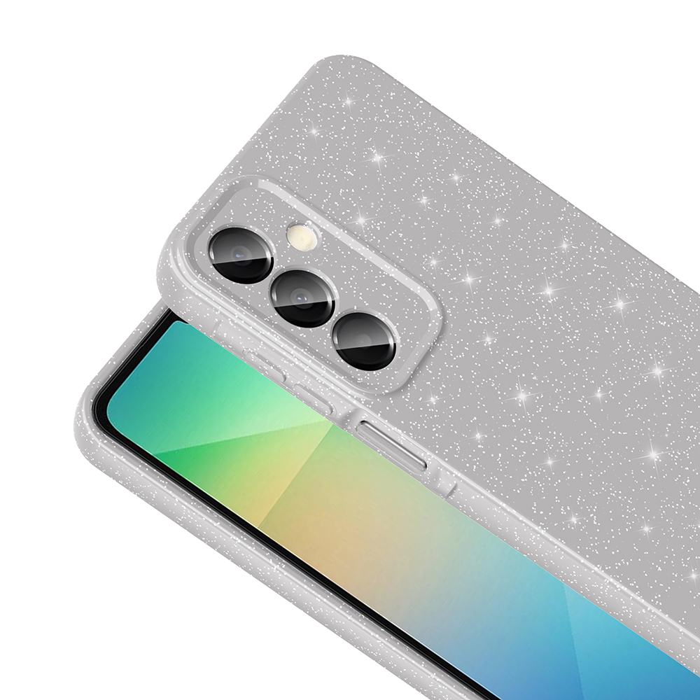 Galaxy A16 Kılıf Kamera Korumalı Simli Lüks Zore Koton Kapak - 7
