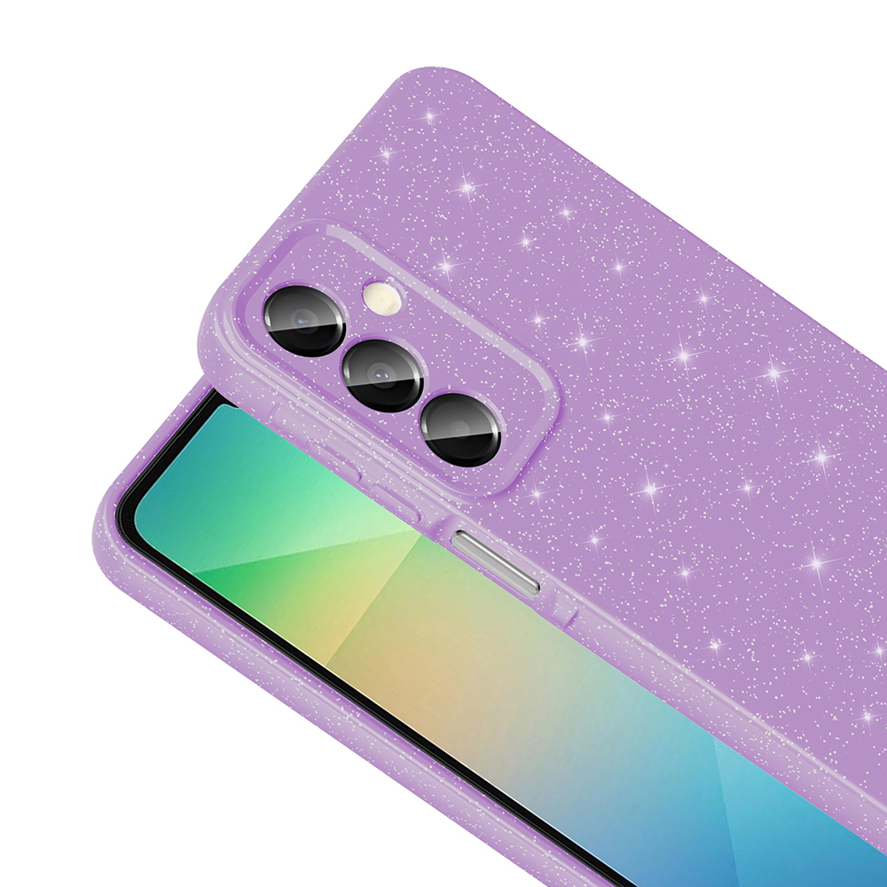 Galaxy A16 Kılıf Kamera Korumalı Simli Lüks Zore Koton Kapak - 12