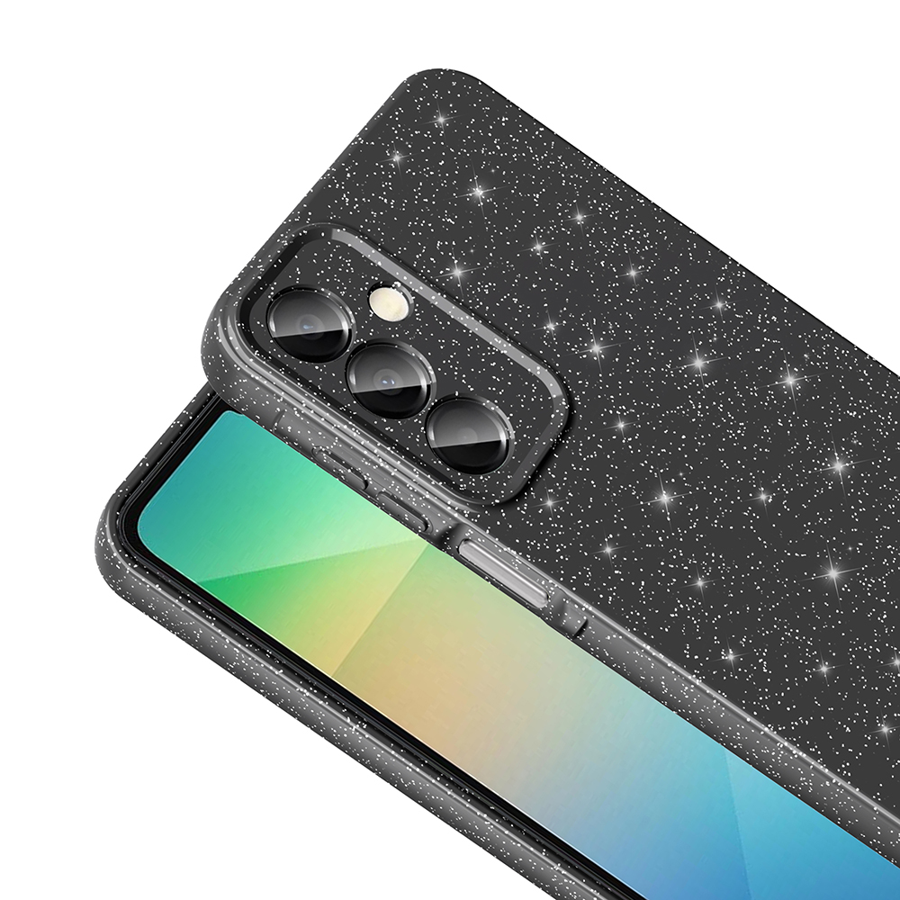 Galaxy A16 Kılıf Kamera Korumalı Simli Lüks Zore Koton Kapak - 13