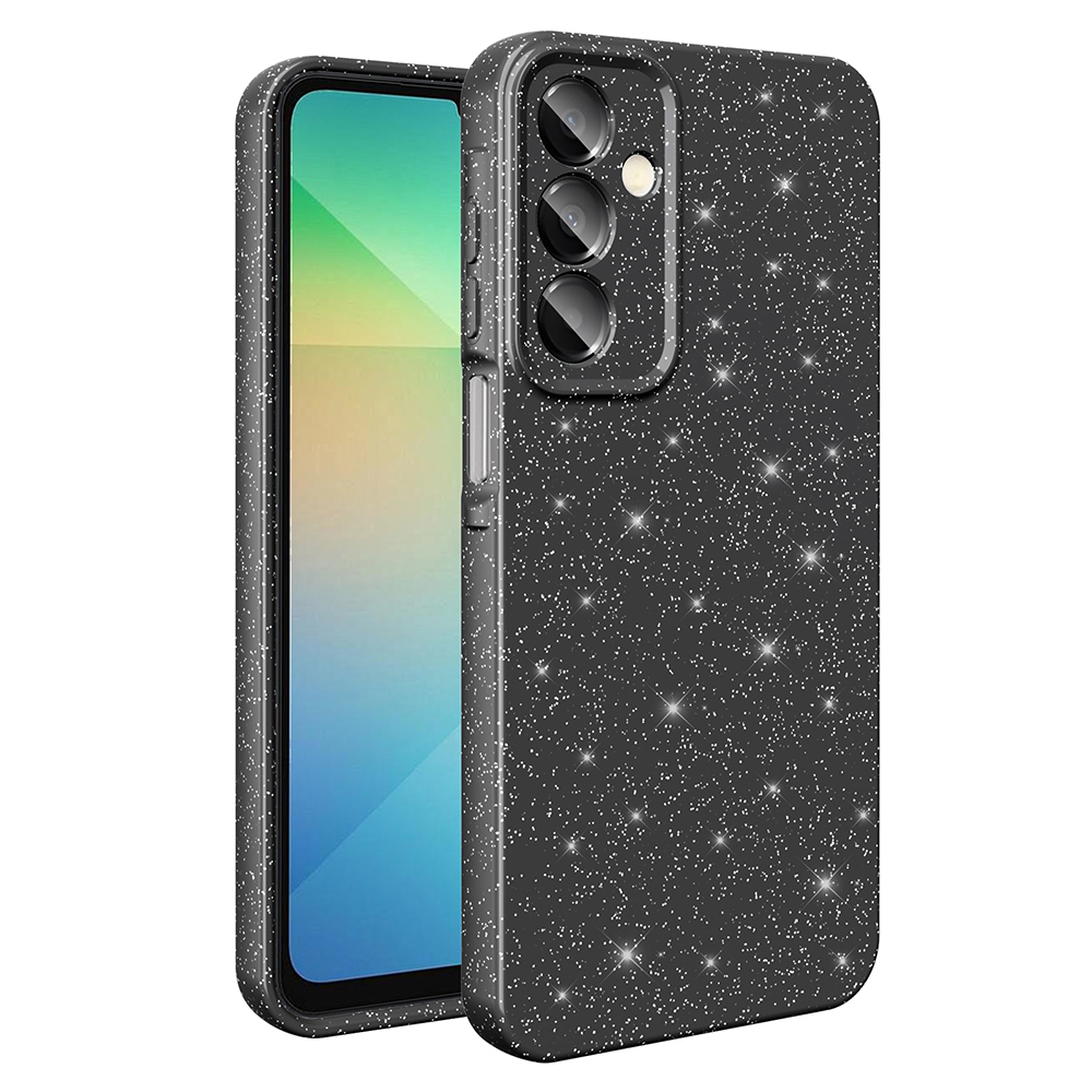 Galaxy A16 Kılıf Kamera Korumalı Simli Lüks Zore Koton Kapak - 5