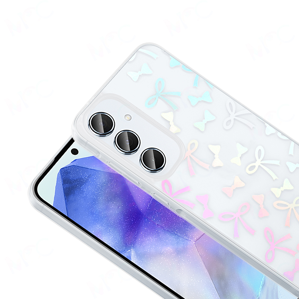 Galaxy A16 Kılıf Şeffaf Figürlü Zore Folk Sert Kapak - 12